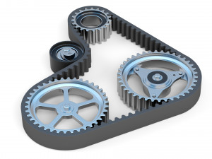 Car Timing Belt Modèle 3D