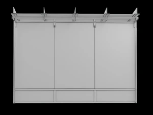 Bus stop 01 3D Model