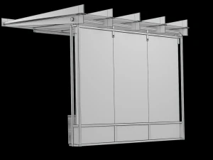 Bus stop 01 3D Model