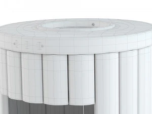 Bus stop 01 3D Model