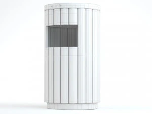 Bus stop 01 3D Model