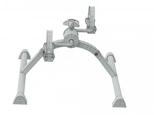 Fortress Pedal Exerciser 3D Model