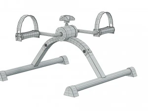 Fortress Pedal Exerciser 3D Model