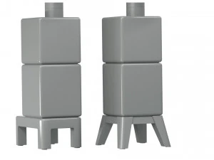 Fireplace Stove Cubi Stack wood 3D Model