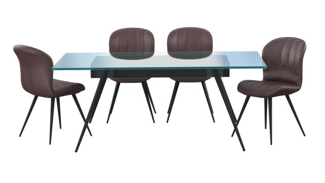 Chair AMF Frensis and Table 3D Model .c4d .max .obj .3ds .fbx .stl .blend 