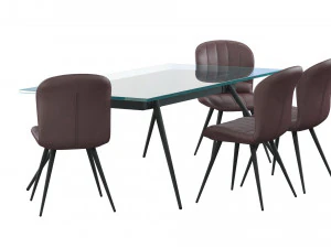 Chair AMF Frensis and Table 3D Model