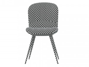 Chair AMF Frensis and Table 3D Model