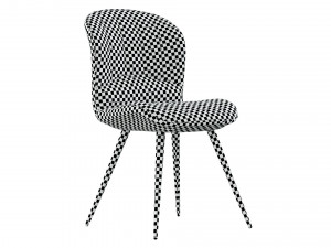 Chair AMF Frensis and Table 3D Model