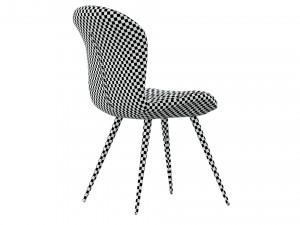 Chair AMF Frensis and Table 3D Model