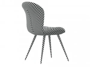 Chair AMF Frensis and Table 3D Model