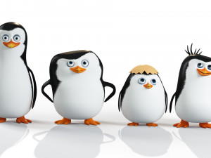 Penguins of Madagascar 3D-Modell