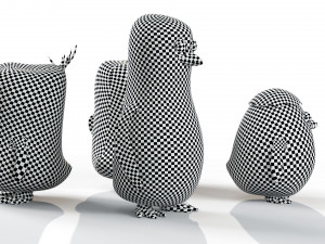 Penguins of Madagascar 3D-Modell