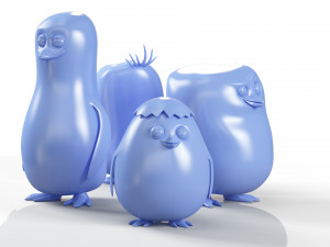 Penguins of Madagascar 3D-Modell