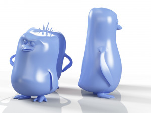 Penguins of Madagascar 3D-Modell