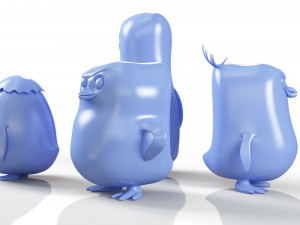 Penguins of Madagascar 3D-Modell