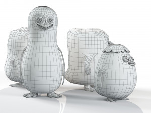 Penguins of Madagascar 3D-Modell