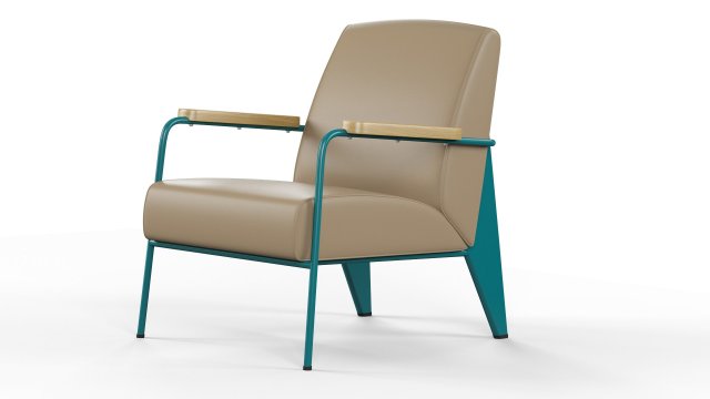 Fauteuil de Salon lounge chair Modèle 3D .c4d .max .obj .3ds .fbx .stl .blend 