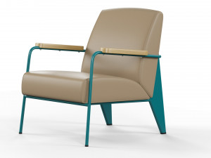 Fauteuil de Salon lounge chair 3D 模型