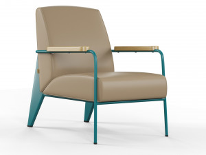 Fauteuil de Salon lounge chair Modèle 3D