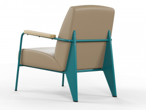 Fauteuil de Salon lounge chair Modèle 3D