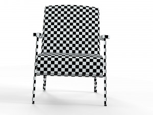 Fauteuil de Salon lounge chair Modèle 3D