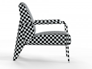 Fauteuil de Salon lounge chair Modèle 3D