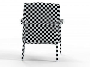 Fauteuil de Salon lounge chair Modèle 3D