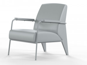 Fauteuil de Salon lounge chair Modèle 3D