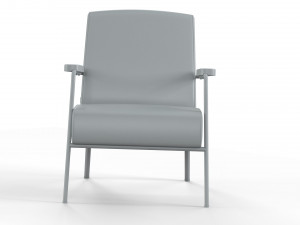 Fauteuil de Salon lounge chair Modèle 3D