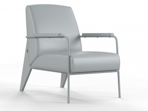 Fauteuil de Salon lounge chair Modèle 3D