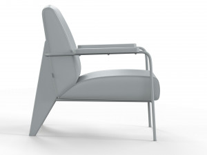 Fauteuil de Salon lounge chair Modèle 3D
