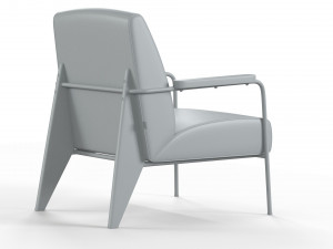 Fauteuil de Salon lounge chair Modèle 3D
