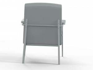 Fauteuil de Salon lounge chair Modèle 3D
