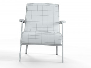 Fauteuil de Salon lounge chair Modèle 3D
