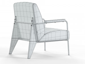 Fauteuil de Salon lounge chair Modèle 3D