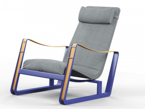 Armchair Vitra Cite 3D 模型