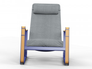 Armchair Vitra Cite Modello 3D