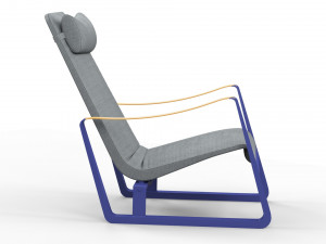 Armchair Vitra Cite Modello 3D