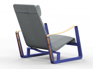 Armchair Vitra Cite Modello 3D