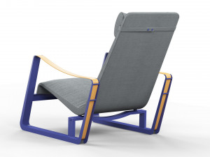 Armchair Vitra Cite Modello 3D