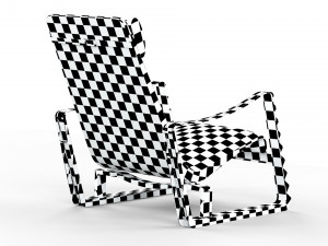 Armchair Vitra Cite Modello 3D