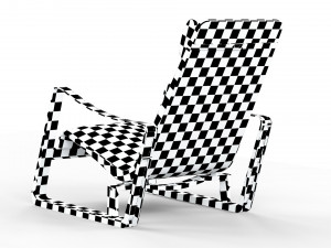 Armchair Vitra Cite Modello 3D