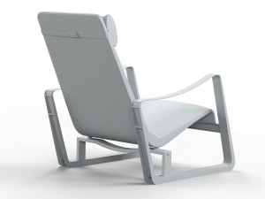 Armchair Vitra Cite Modello 3D