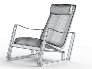 Armchair Vitra Cite Modello 3D