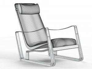 Armchair Vitra Cite Modello 3D