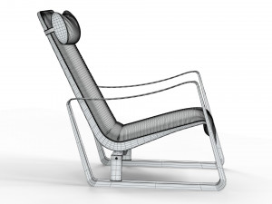 Armchair Vitra Cite Modello 3D