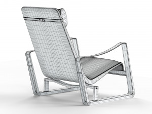 Armchair Vitra Cite Modello 3D
