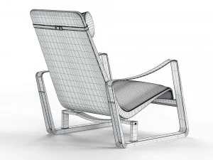 Armchair Vitra Cite 3D Model