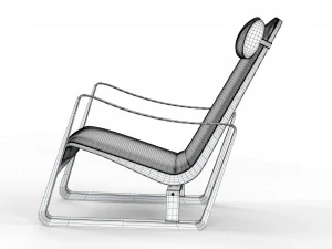 Armchair Vitra Cite 3D Model