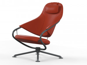Citizen Highback armchair 3D Model